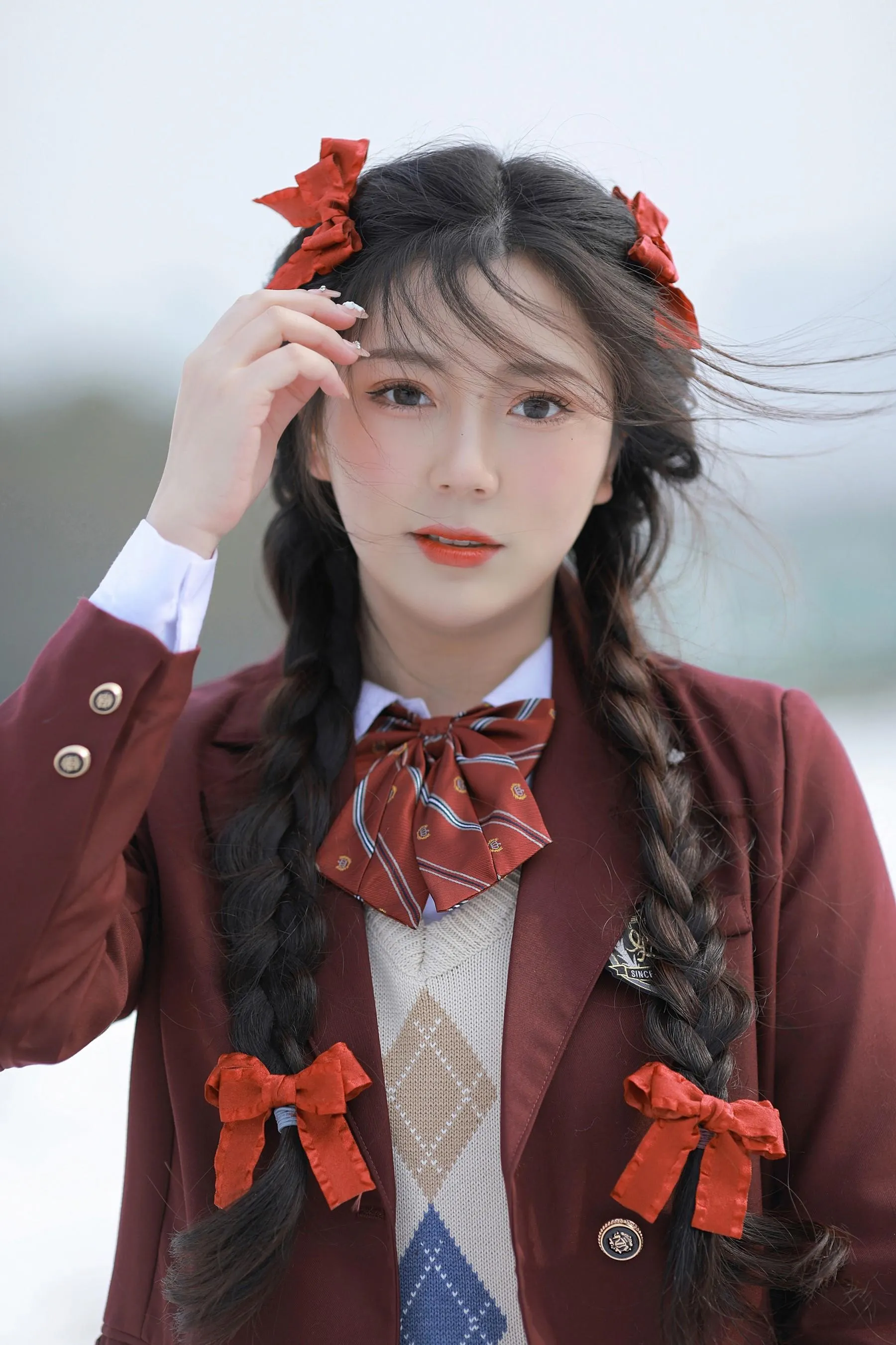 [YITUYU艺图语]2022.07.28 恰好飘来的雪 晓芳 [23P]插图1